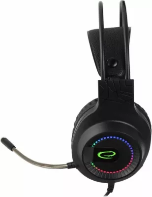 Kufje gaming Esperanza Courser EGH7100, të zeza