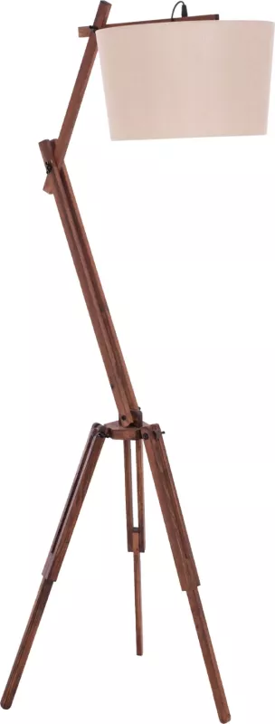 Llambë dyshemeje CRANE me tripod dhe krah, kapak bezhë, 54x54x170 cm, FH7694.01