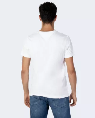 Maicë për meshkuj Tommy Hilfiger Jeans TJM Original Jersey V Neck Tee DM0DM04410, e bardhë [Madhësia: XS]
