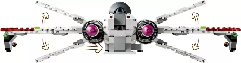Set LEGO Star Wars ARC-170 Starfighter 75402, 497 pjesë, me 4 minifigura