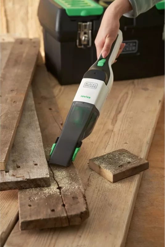 Fshesë dore BLACK+DECKER REVHV8C-QW, pa qese, e bardhë