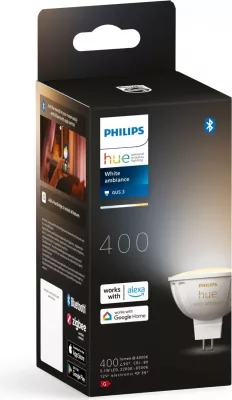 Dritë e mençur Philips Hue MR16, LED, GU5.3, Bardhë