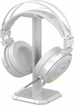 Kufje gaming Redragon Lamia 2 H320-RGB, USB, 7.1 Surround, me mikrofon, me mbajtëse, 2 m, të bardha