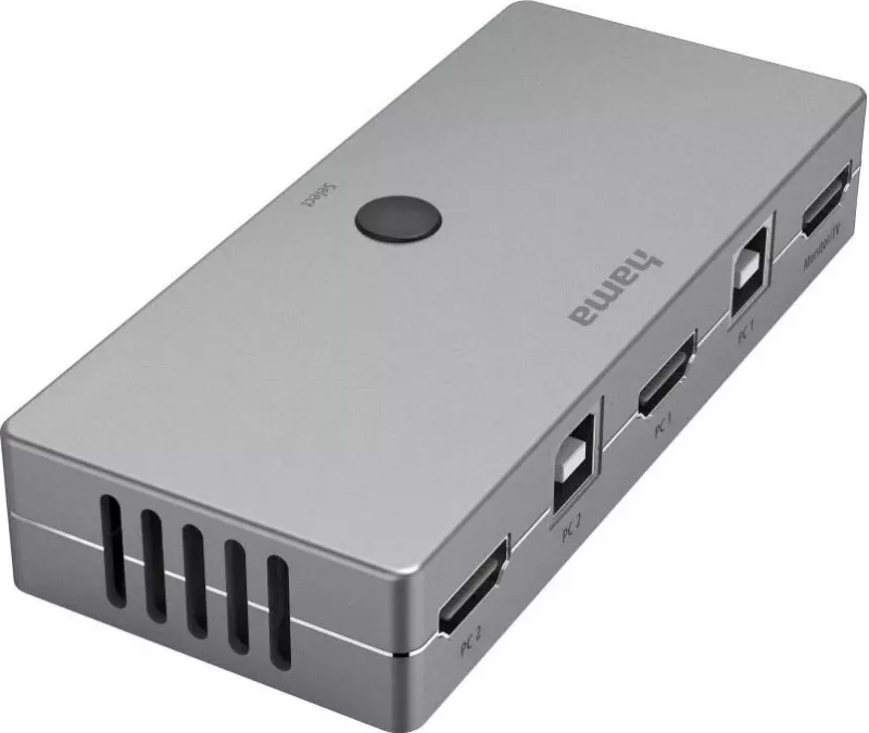 Switch KVM Hama, 3x HDMI, 3x USB-A, 2x USB 2.0