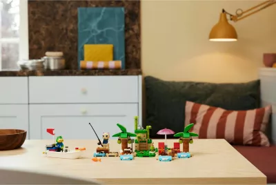 Set ndërtimi LEGO Animal Crossing Kapp'n's Island Boat Tour 233 pjesë, multingjyrësh