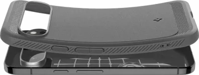 Mbështjellës Spigen Rugged Armor për Google Pixel 9 Pro XL, Gri