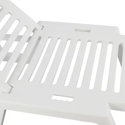 Shezlong plazhi plastik, relaks, 70x190x36cm