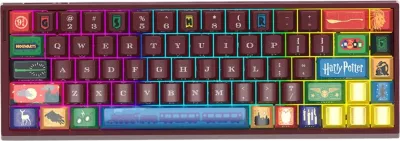 Tastierë mekanike gaming Spawn Harry Potter Magnetic, 68 tasta, RGB, USB-C