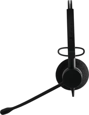 Kufje Jabra BIZ 2300 Mono, USB, UC, me kabllo, për zyrë/qendër thirrjesh, e zezë