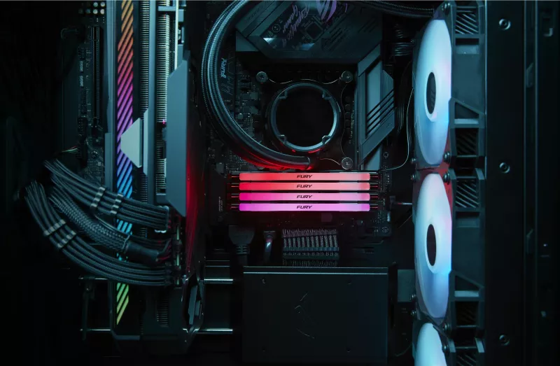 RAM Memorje Kingston FURY 32GB 6000MT/s DDR5 CL32 DIMM (Kit of 2) Renegade RGB