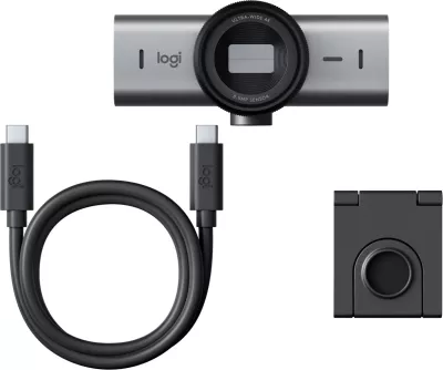 Kamerë interneti Logitech MX Brio, 4K, 8.5 MP, 3 mikrofona, Alumini
