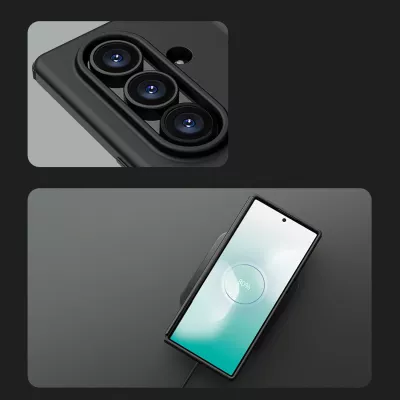 Mbështjellës Nillkin Flex Pure Fold për Samsung Galaxy Z Fold 7 me hapësirë për S Pen, i zi