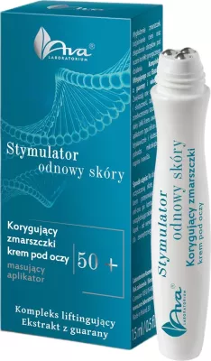 Krem për sy Ava Laboratorium Skin Renewal Stimulator Correcting Wrinkles Eye Cream 50+ për femra, 15ml
