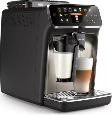Aparat kafeje Philips 5400 EP5447/90, automatik, 275g, zi/kafe, e zezë