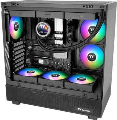 Ventilator Thermaltake CT140 EX Reverse ARGB Sync, 14 cm, i zi