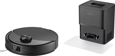 Fshesë robotike Roborock Q10 VF+ 10,000 Pa me stacion vetë-zbrazës 2.7 L, e zezë