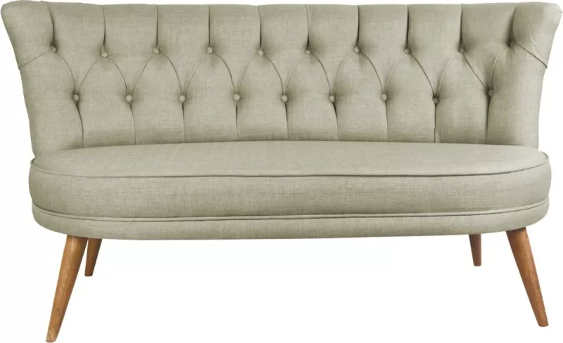 Divan dy-vendësh Atelier del Sofa, Richland Loveseat, ngjyrë gri