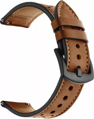 Rrip lëkure për smartwatch Tech-Protect për Samsung Galaxy Watch 4/5/5 Pro/6/7/FE, Kafe