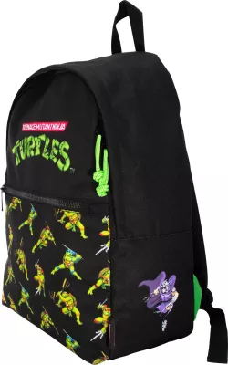 Çantë shpine Blue Sky TMNT Teenage Mutant Ninja Turtles Premium 40x29x12 cm, e zezë