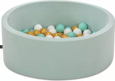Pishinë me topa për fëmijë, ngjyrë mint, Bubble Pops v13