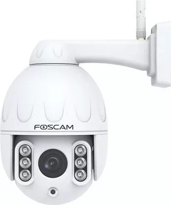 Kamerë IP Foscam SD4-W, dome, wireless, 4x zoom, e bardhë