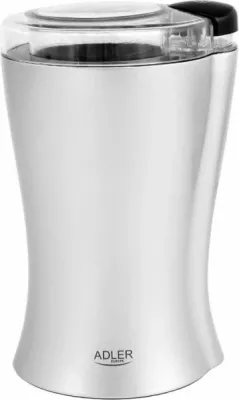 Mulli kafeje elektrik Adler AD443 150W 70g, argjendtë