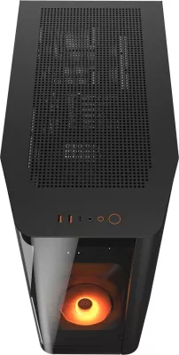 Kasë COUGAR FV270 mid tower, tempered glass, ATX, RGB, e zezë