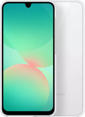 Mbështjellës Samsung EF-QA266CTEGWW për Galaxy A26 5G, silikon, transparent