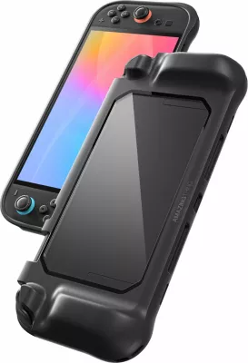 Mbështjellës AmazingThing PlayShield Bunker për Nintendo Switch 2, i zi