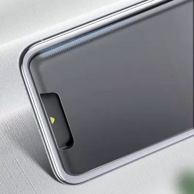 Mbështjellës për karta Baseus ACKD-B0G për celular, silikoni, Gri