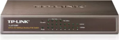 Switch TP-Link TL-SF1008P 8 porta 10/100Mbps PoE desktop