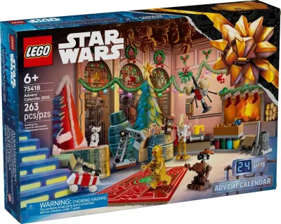 Kalendar adventi LEGO Star Wars 75418, 263 pjesë, 2 minifigura