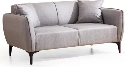 Divan dy vendësh Atelier del Sofa, Belissimo, ngjyrë gri