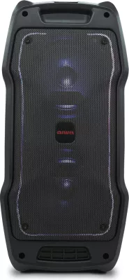 Altoparlant Bluetooth Aiwa KBTUS-400 50W RMS / 400W PMPO me RGB LED, set me 2 mikrofonë + telekomandë, i zi