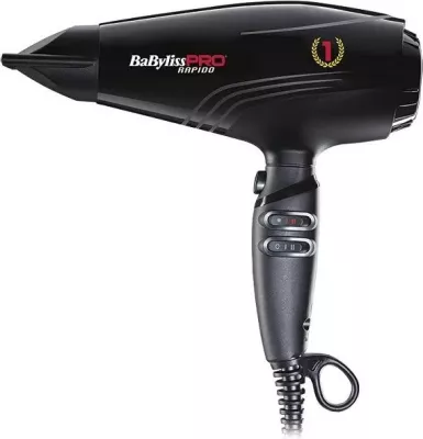 Tharëse flokësh Babyliss BAB7000IE, e zezë