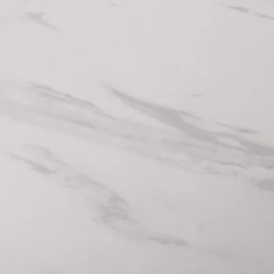 Tavolinë kafeje BRAYLEN FH8942.12 katrore melamine me pamje mermeri të bardhë - bazë e zezë 75x75x43H cm