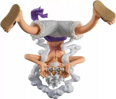 Figurë koleksionuese Banpresto One Piece King of Artist - Monkey D. Luffy Gear 5 II