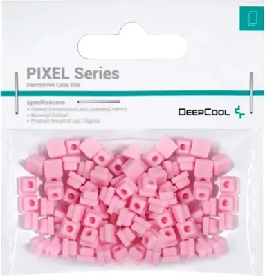 Aksesorë dekorativë për kasë DeepCool PIXEL Series, 100 copë, rozë