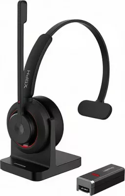 Kufje Fanvil DH301D, Bluetooth + DECT, headset biznesi, të zeza