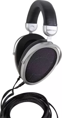Kufje HiFiMAN Mini Shangri La elektrostatike, Wired, argjendtë/zezë