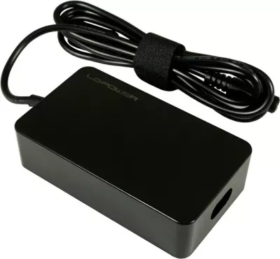 Adapter universal për laptop LC-Power LC-NB-PRO-65, 65W, i zi