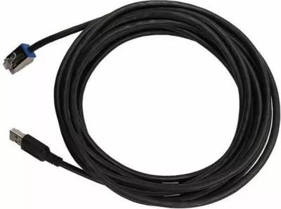 Kabllo Datalogic 90A052135, USB A në RJ-45, 4.5m, e zezë