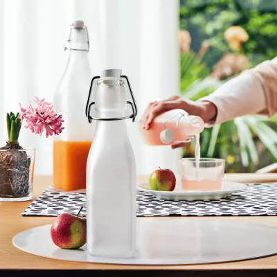 Shishe qelqi Bormioli Rocco Swing 500 ml, e tejdukshme, set 6 copë