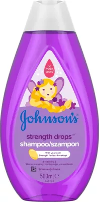 Shampon për fëmijë Johnson & Johnson Strength Drops me Vitaminë E 500ml