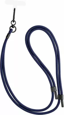 Litar universal për celular Fixed FIXNU-V-BL, i rregullueshëm 40-76 cm, najlon, blu