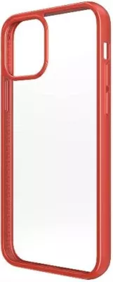 Mbështjellës PanzerGlass ClearCase për iPhone 12 Pro Max, transparent dhe i kuq