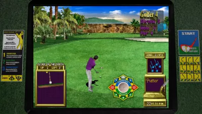Lojë PS5 Atari Golden Tee Arcade Classics, PEGI 3, edicion fizik (me mini replika arkade)