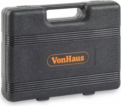 Set çelësash me klikë VONHAUS 15/253 6-17 mm, 12 copë, argjendtë/zi