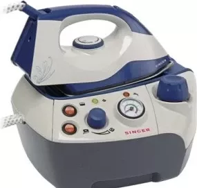 Hekur me avull Singer SHG6201, Inox, 850 W, 1.2 L, Gri