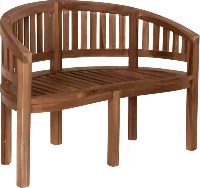 Stol dy vendesh CAPO FH9538 dru tik ngjyrë natyrale 121x59x86H cm